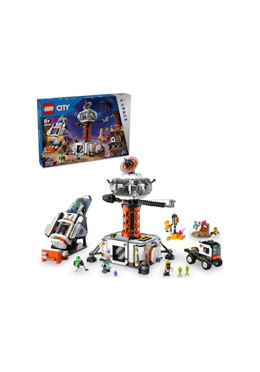 LEGO® City Uzay Üssü ve Roket Fırlatma Rampası 60434 8+ Yaratıcı