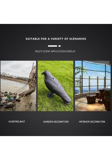 Dancemonkey Bitki Koruyucu Haşere Kovucu Heykel Karga+yıldız, Doğa İle Uyumlu Köpek