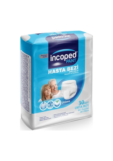 Incoped Pant Emici Külot Medium 30 Adet X 2 M