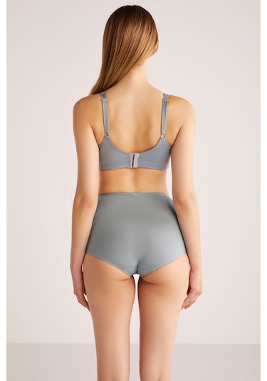 Kom Bianca Gri Kapsız Ve Telsiz Toparlayıcı Sütyen Gri
