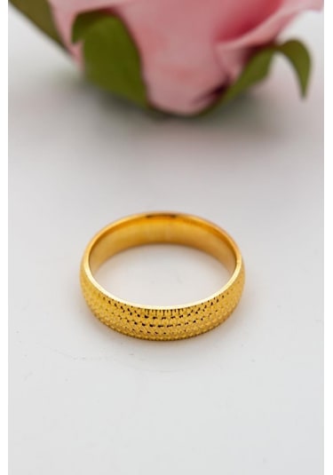 Latif Kuyumculuk 22 Ayar Altın Noktalı Bombeli Alyans Nişan Yüzüğü Lkyzk1529