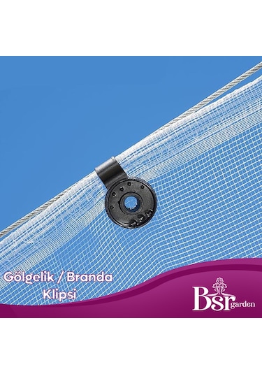 Bsr Garden Gölgelik Klipsi 100 Adet