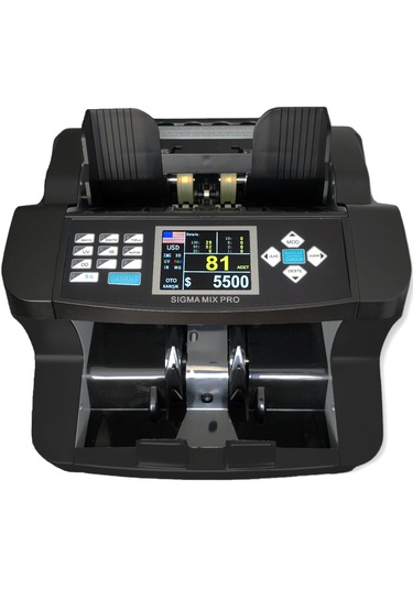 Mix Pro Tl,€,$,£,Syp Sahte Kontrollü Karışık Sayım Para Sayma Makinesi