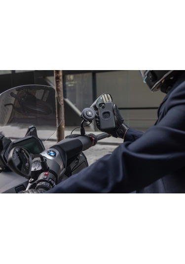 Quadlock Motorcycle / Scooter Mirror Mount Siyah