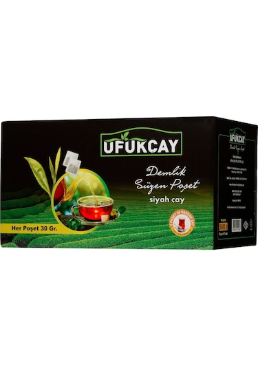 Ufukçay Siyah Süzen Demlik Poşet Çay 167 x 30 G 5 KG