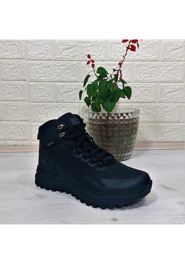 Jump 29652 Siyah Waterproof Kaymaz Rahat Erkek Bot 001