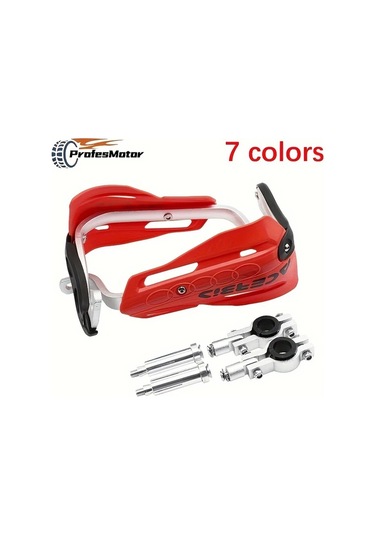 Motion003 Profesmotor Aluminyum El Koruyucu Off-road Atv Dirt Bike Turuncu 7 Renk