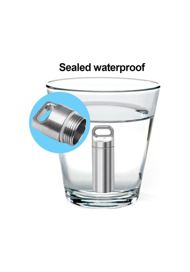 Dolıty Seyahat Açık Için Hap Tutucular Su Geçirmez M Gümüş