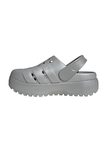 Adidas Kadın Gümüş Terlik Adılette Clog Platform Jq9879 Gümüş