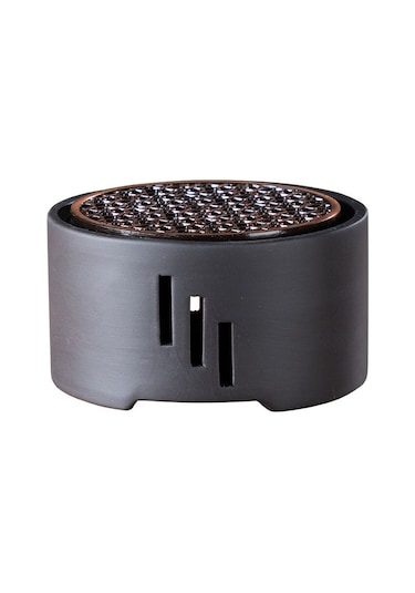 Seramik Çaydanlık Isıtıcı Mum Isıtıcı Metal Standlı Çay Ocağı Sütlü Çay