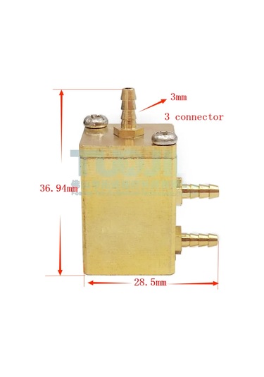 1 Adet Dişçi Sandalyesi Aksesuarları Konnektör Ayak Anahtarı Diş Su Vanası Su Basınç Regülatörü Yedek Aksesuarlar Gri