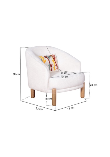 Bohem's Köşe Krem Çift Taraflı Kullanılabilir Köşe Takımı Berjer Dahildir Krem