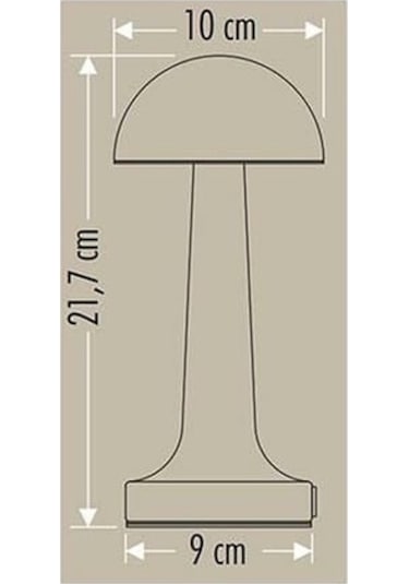 Cata Ct-8430 Lizbon Şarjlı Masa Lambası