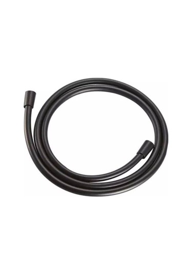 Siyah Pvc Duş Spirali Duş Hortumu 150cm Duş Hortumu Plastik Diğer