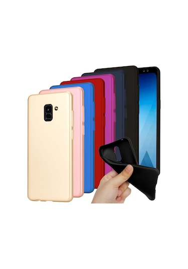 Samsung Uyumlu Galaxy A8 2018 (A530) Kilif Fitcase Premiums Silikon Arka 382551165