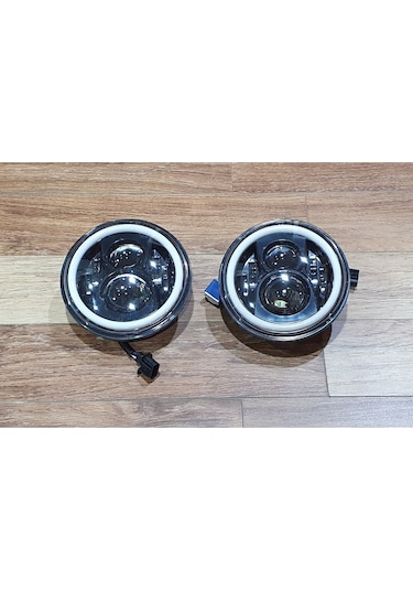 Ducki 7Inc Led Far - Çift (Gündüz Farı+Sinyal+Kısa +Uzun) Ledli