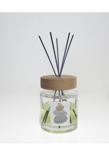 Missi 200 Cc Masif Ahşap Şapkalı Dark Amber Çubuklu Oda Kokusu