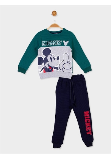 Mickey Mouse Lisanslı Erkek Çocuk Eşofman Takımı
