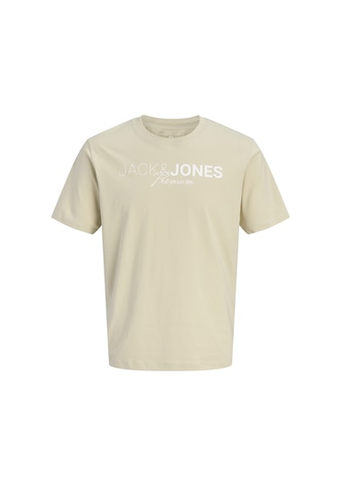 Jack & Jones Erkek Gögüs Baskili Tisört - Blaneo - 12298018 Alfalfa