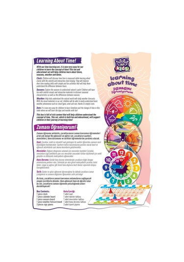 Art Kids Zamanı Öğreniyorum