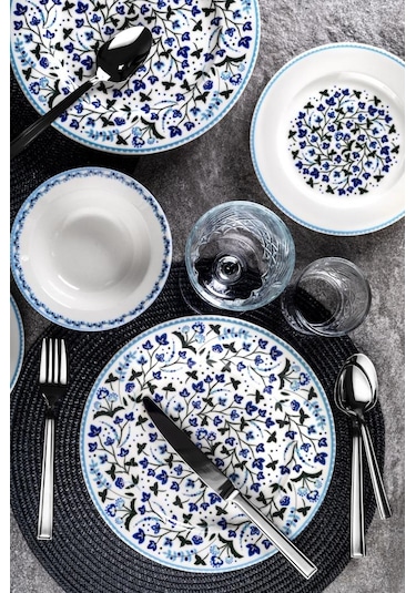 Aryıldız Porselen Miracle 24 Parça Yemek Takımı