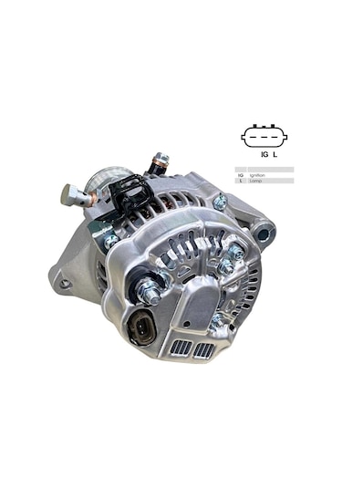 12v Alternatör Dinamo 100 A Hyundaı Accent Iı/getz/matrıx 1.5 Crdı