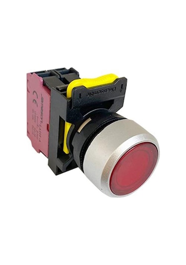 Jameson Ad136-22ds-24-k 22 Mm 24v Kırmızı Led Sinyal Lambası