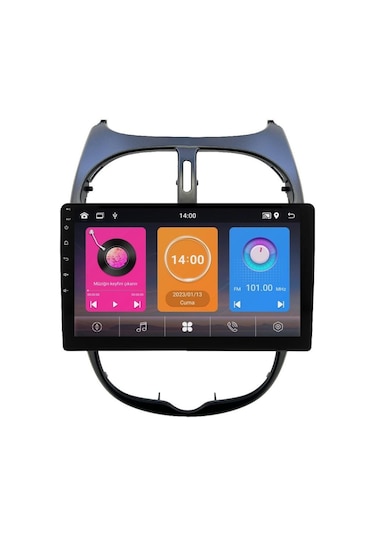 Peugeot 206 Android Multimedya Sistemi 2006-2011 Clarion 4/64