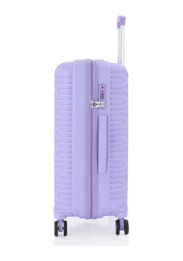 Mçs Üçlü Polipropilen Valiz Seti V377 S23sy1000058-set 00025 Lila