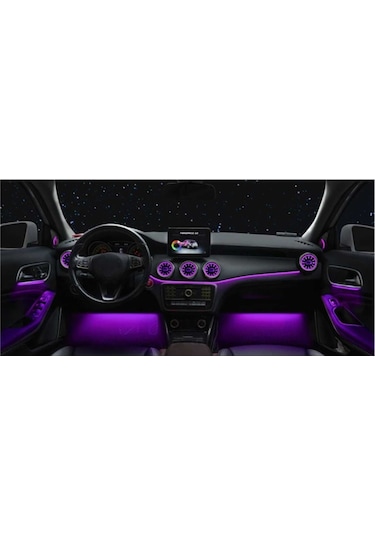 Mercedes W176 & W117 & Gla A Ve Cla Serısı 12 Renk Ön Havalandırma Menfez Setı ( Menfez Ambians )