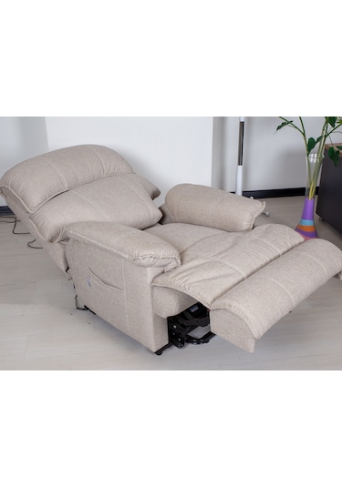 Teknokonfor Nobel Tek Motor Sabit Masajlı Baba-Tv Koltuğu