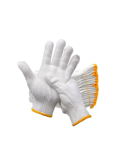 Suntek 12 Çift Pamuk Şifreli Pamuk İpliği Eldiven Aşınmaya