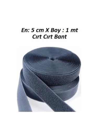 1 Metre Cırt Cırtlı Bant - Cırt Bant - Cırt Cırt Band - En : 5cm