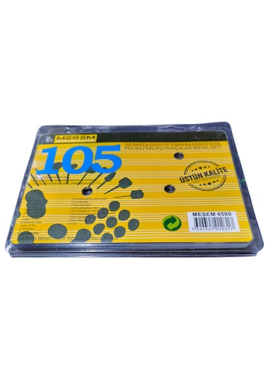 Meşem 105 Parça Gravür Zımpara Kesici Disk Polisaj Metal Seti