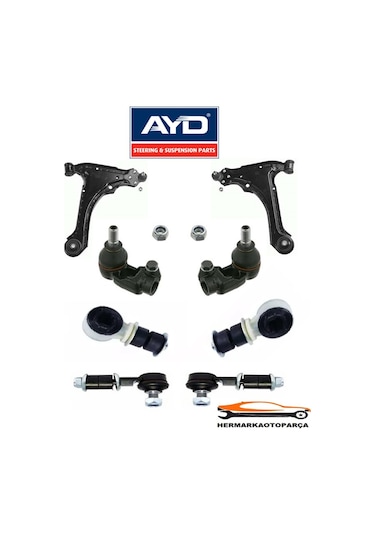 Opel Astra-F Salıncak Takımı 8 Parça Kit Sağ+Sol Ayd