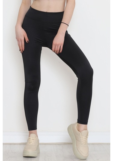 Mokashopin - Parlak Disko Tayt Siyah - 12445.1778. 001