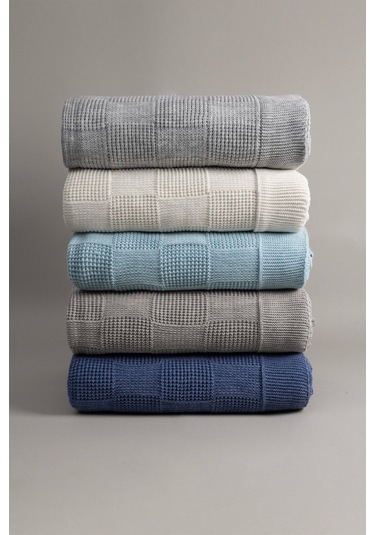 Plaid Mavi Tek Kişilik Battaniye 160x220 15021 Mavi