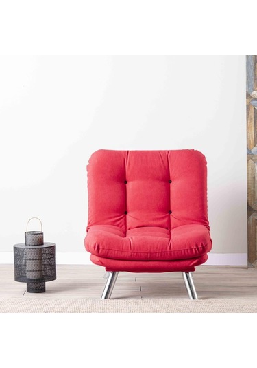 Pafu Misa Tekli Kanepe - Kırmızı Diğer