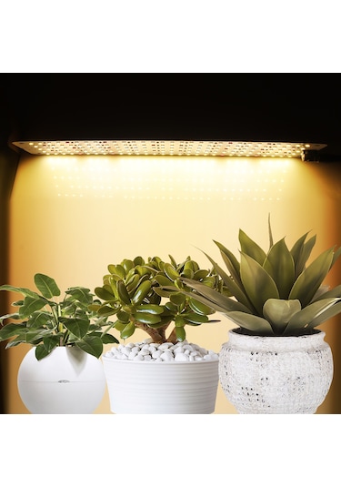 Geeroyoo "bitki Büyüme Led Panosu: 24 Saat Zamanlayıcı, 6 Parlaklık Seviyesi, İç Mekan Bitkileri İçin Tam Spektrum Işık" Diğer