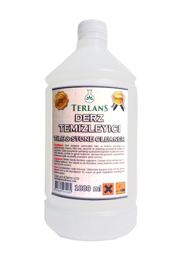 Terlans Derz Temizleyici 1000 Ml Fayans Arası Temizleyici