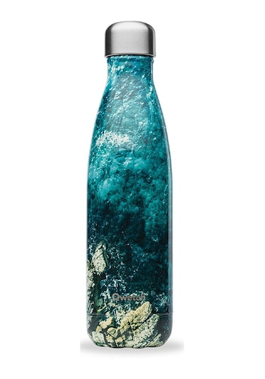 Qwetch QD3438 Özel Tasarımlı Isı Yalıtımlı 500 ML Termos - Deniz Desenli