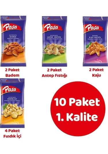 Paşa Kuruyemiş Karışık 10 x 40 G