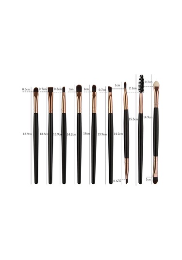 Reedark 25 Parçalık Profesyonel Makine Fırçası Seti - Fondöten, Allık Ve Göz Farı İçin Yumuşak Kıllar