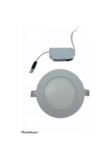 6w Sıva Altı Yuvarlak Led Panel Antrasit