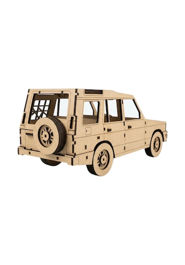 Off-road Araba Maketi - Kendin Yap Dıy Dekoratif Kit - 3d Puzzle