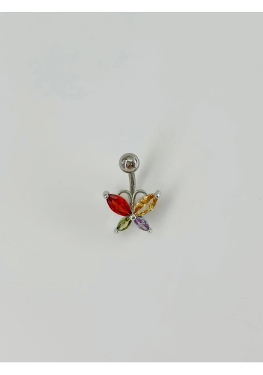 Kelebek Detaylı Göbek Piercing Diğer 46492012