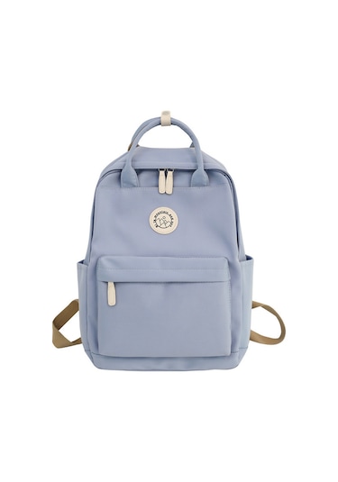 Yifomall Kadın Genç Erkek Spor Sırt Çantası, Outdoor Gezi Seyahat, Hafif Taşınabilir, Büyük Kapasite, Dayanıklı Nilon Materyal, Siyah Siyah