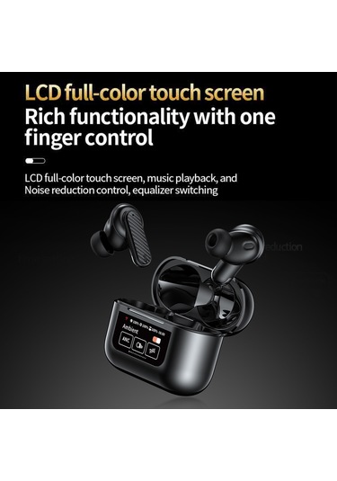 Singree Yw08 Kablosuz Kulaklık: 5.4 Bluetooth, 9d Ses, Anc, 5 Saat Çalma Süresi, Şarj Kutusu Dahil