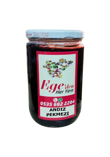 Köyceğiz Andız Pekmezi Soğuk Sıkım 950 Gr %100 Doğal Ve Katkısız