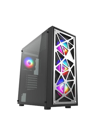 Vento 850w 80+ Vg12al 4x-rgb Gamıng E-atx Pc Kasası
